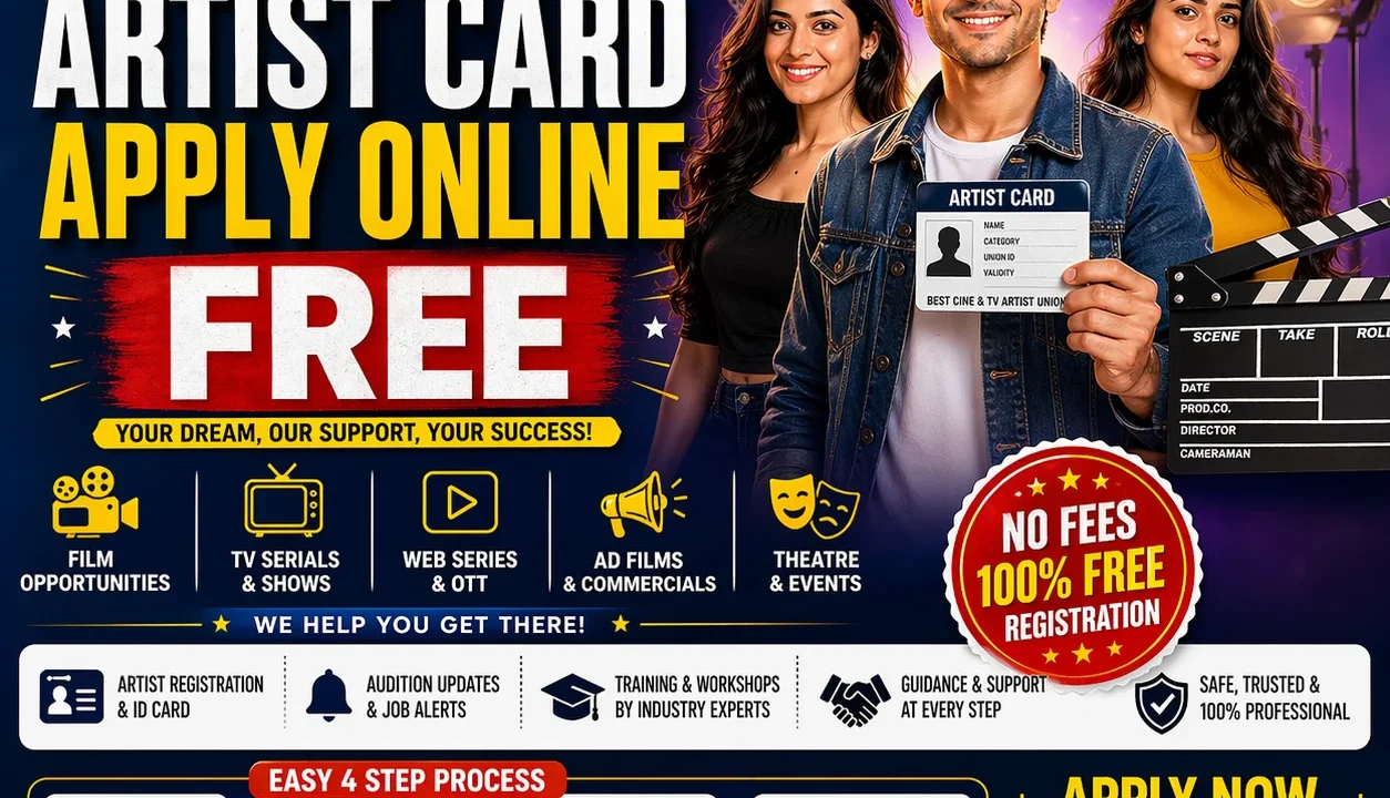 Apply for Artist Card Online – Junior Artist & Makeup Artist Card Registration Guide (2026)
