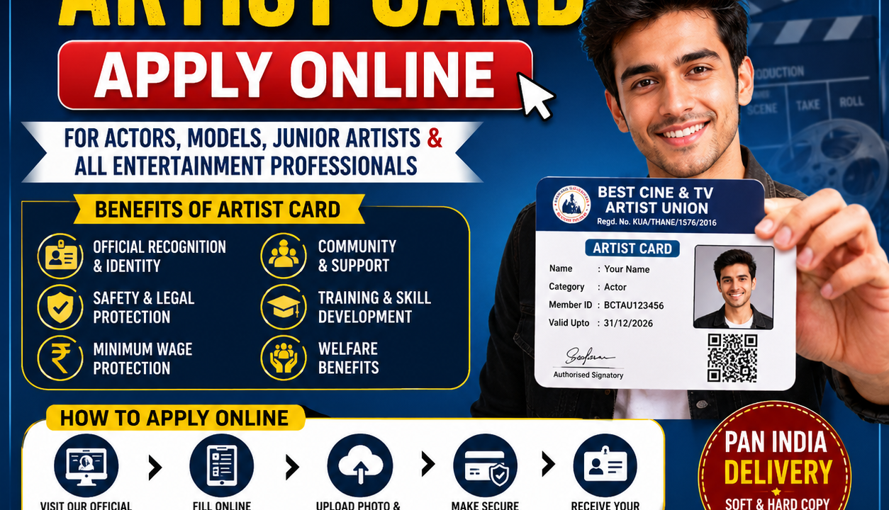 Film Industry Artist Card Apply Online – Complete Guide for New Artists